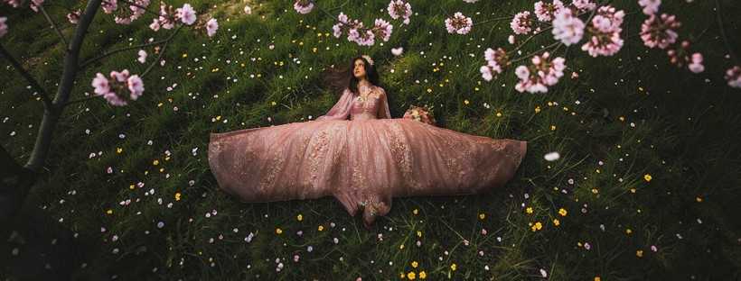 Vestido de quinceañera Sharlott modelo 1